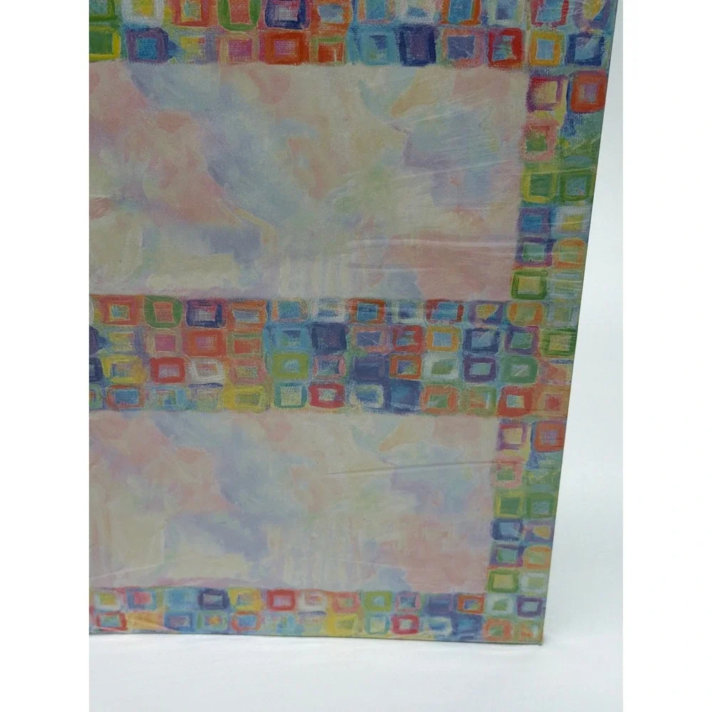Kinkos‎ Specialty Papers 2-Up Jamba Multi-Color Square Border Cards 50ct NEW